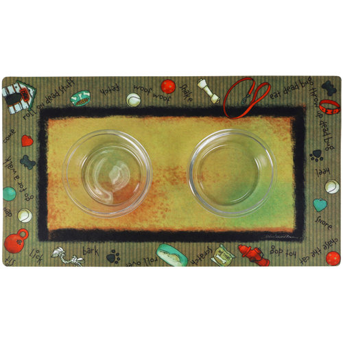 Drymate Dog Bowl Placemat Absorbent/Waterproof/Machine Washable